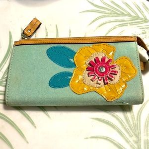Relic floral blue wallet